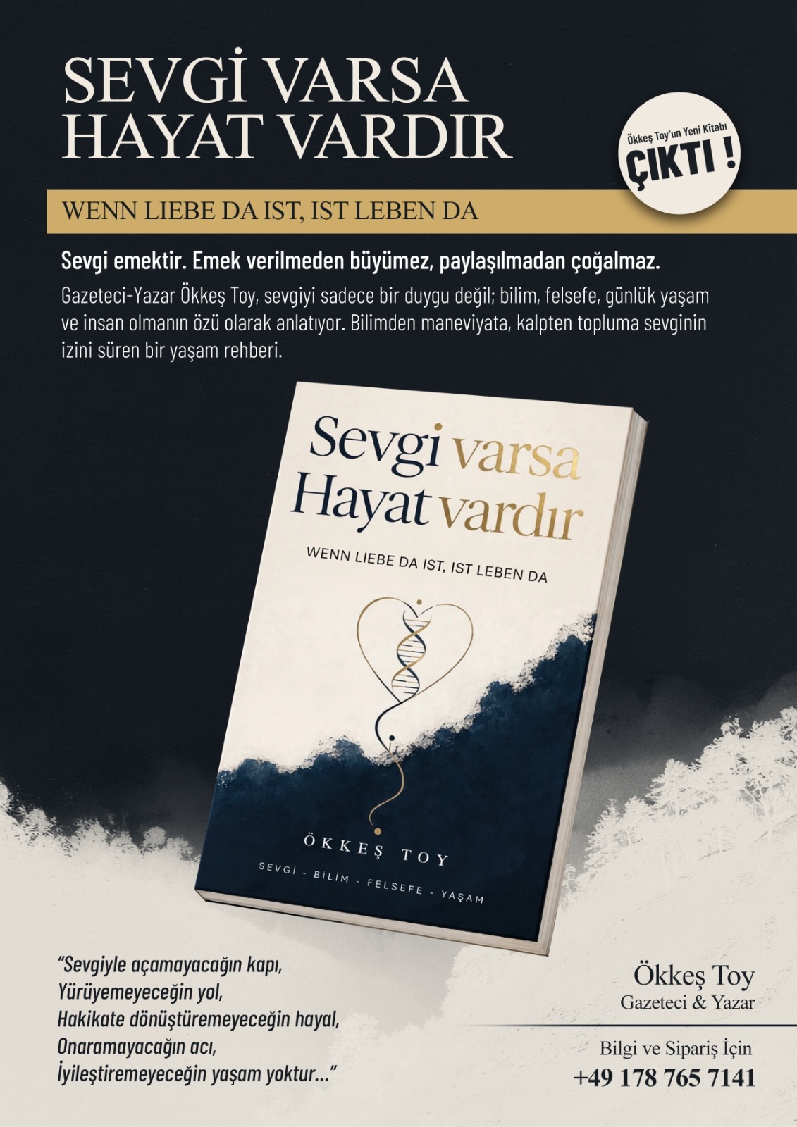 Aile İçindeki İletişim Sorunları ve İçsel Yalnızlık Kitapta Buluştu: “Sevgi Varsa Hayat Vardır”